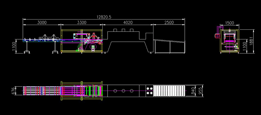 彩膜包装机layout