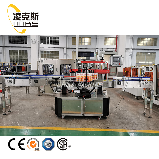 Double Sides Automatic Adhesive Labeling Machine