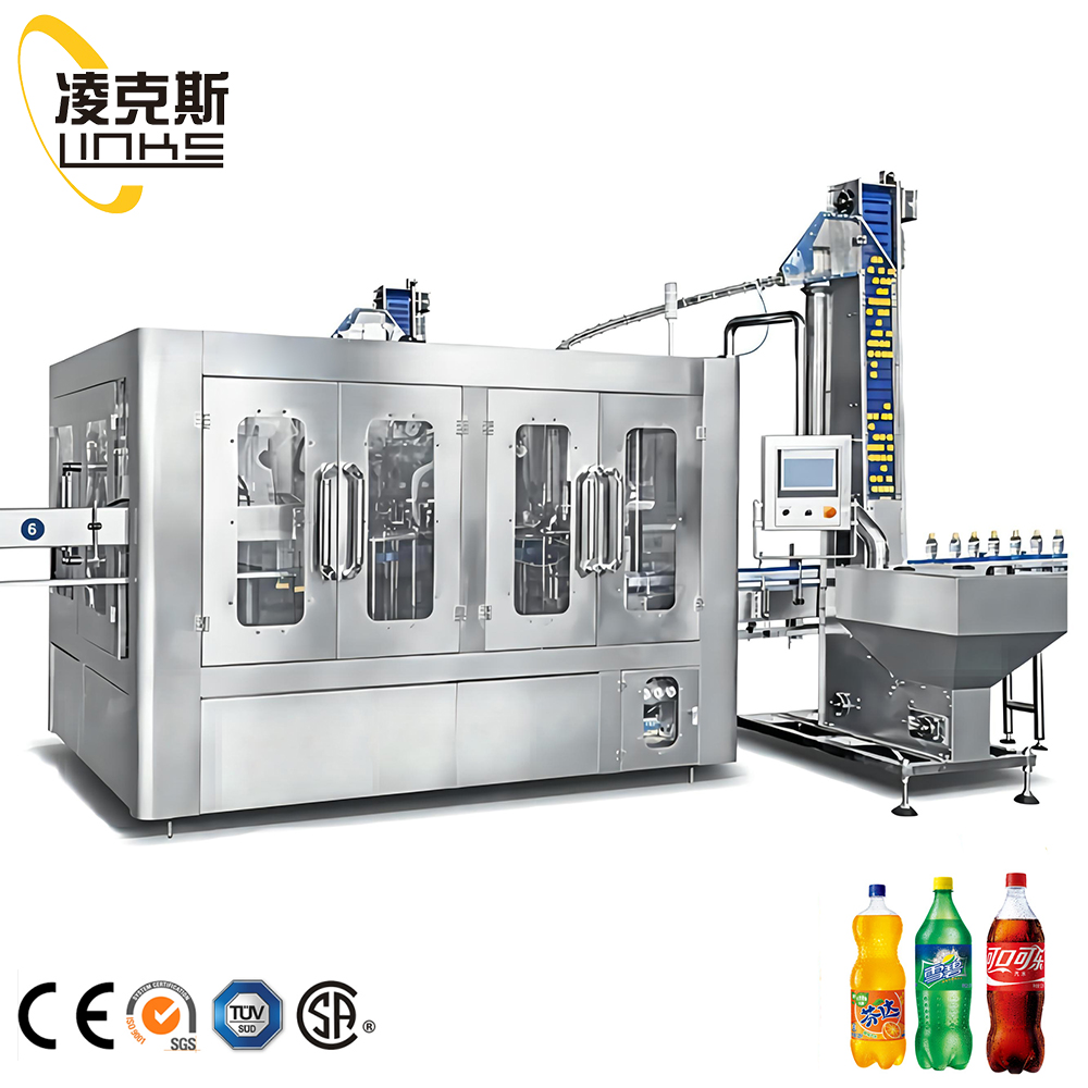 4000BPH Automatic PET Bottle Carbonated Filling Machine