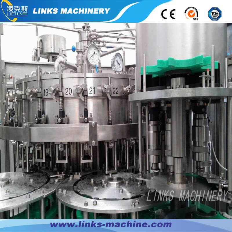Automatic Carbonated Drinks Filling Machine