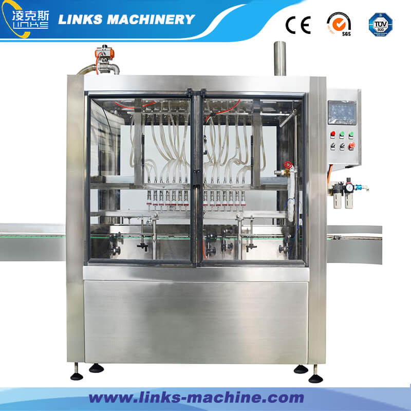 500-5000ml Automatic Oil&Chemical Liquid Filling Machine-Servo Type