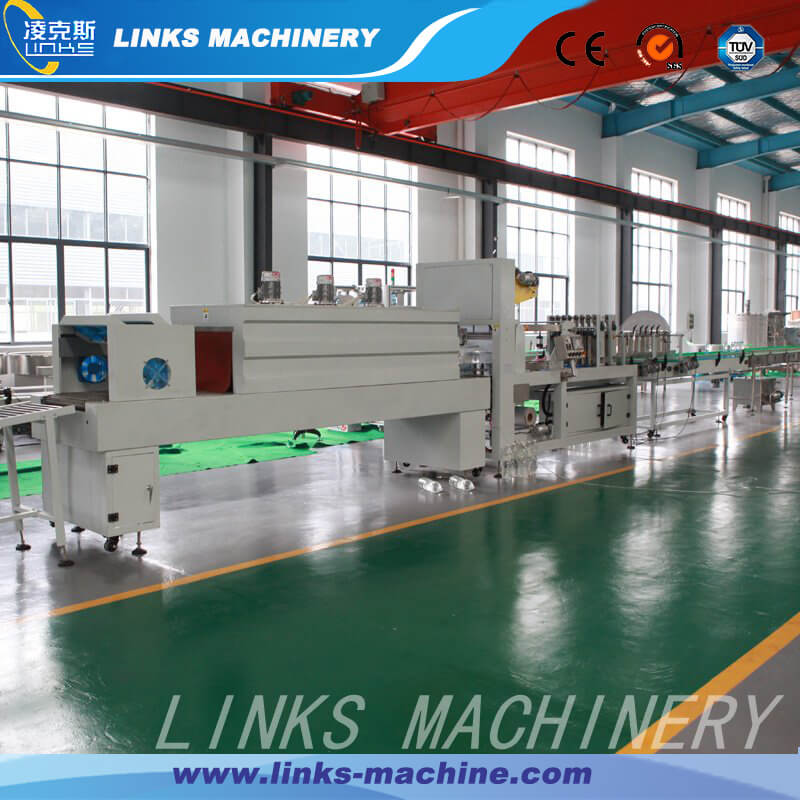 High Speed Automatic Bottle Film Wrapping Packing Machine