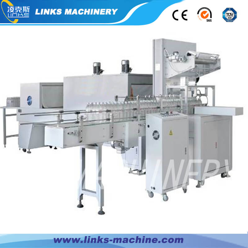 Automatic Bottle Film Wrapping Packing Machine