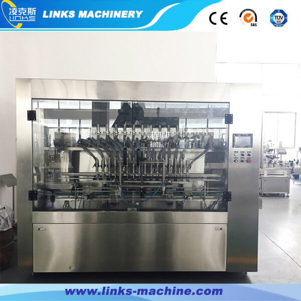50-1000ml Automatic Oil&Chemical Liquid Filling Machine-Servo Type